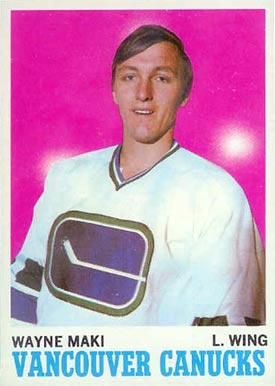 1970 O-Pee-Chee Wayne Maki #116 Hockey Card