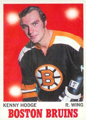 1970 O-Pee-Chee Ken Hodge #8 Hockey Card