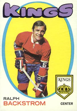 1971 Topps Ralph Backstrom #108 Hockey Card