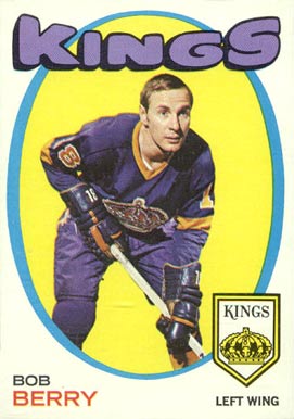 1971 Topps Bob Berry #76 Hockey Card