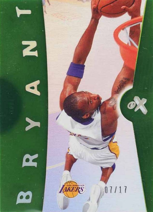 2006 Fleer E-X Kobe Bryant #17 Basketball Card