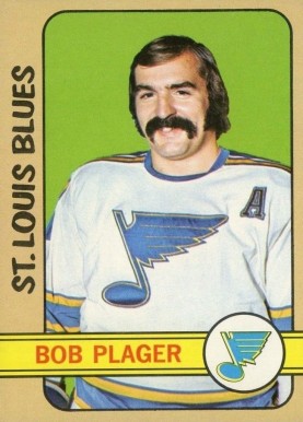 1972 Topps Bob Plager #96 Hockey Card