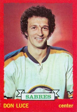 1973 O-Pee-Chee Don Luce #38 Hockey Card