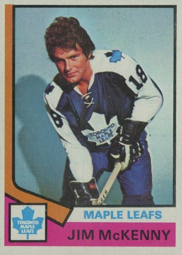 1974 Topps Jim McKenny #198 Hockey Card