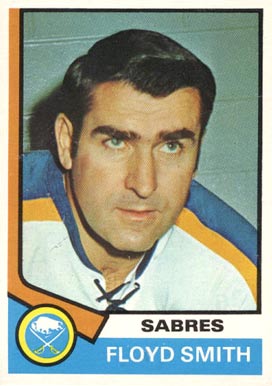 1974 Topps Floyd Smith #176 Hockey Card