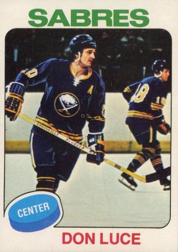 1975 O-Pee-Chee Don Luce #113 Hockey Card