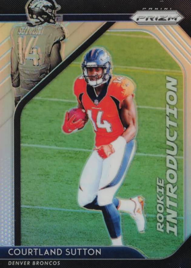 2018 Panini Prizm Rookie Introduction Courtland Sutton #RI-15 Football Card