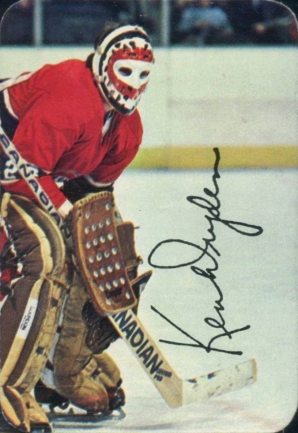 1977 Topps Glossy Ken Dryden #5 Hockey Card