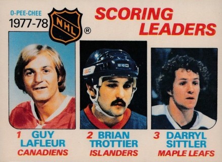 1978 O-Pee-Chee Scoring Leaders #65 Hockey Card