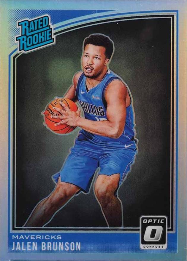 2018 Panini Donruss Optic Jalen Brunson #179 Basketball Card