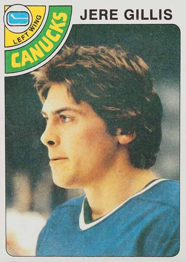 1978 Topps Jere Gillis #109 Hockey Card