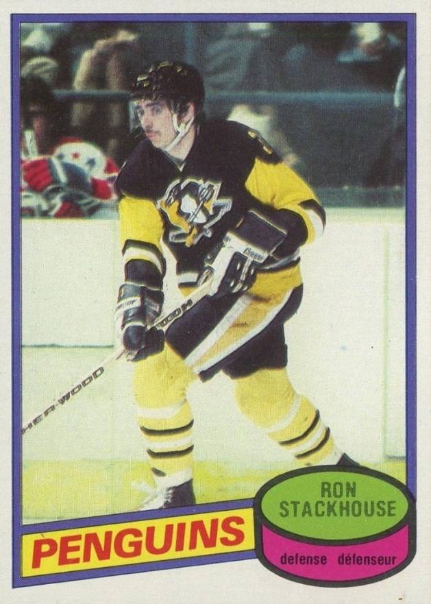 1980 O-Pee-Chee Ron Stackhouse #228 Hockey Card