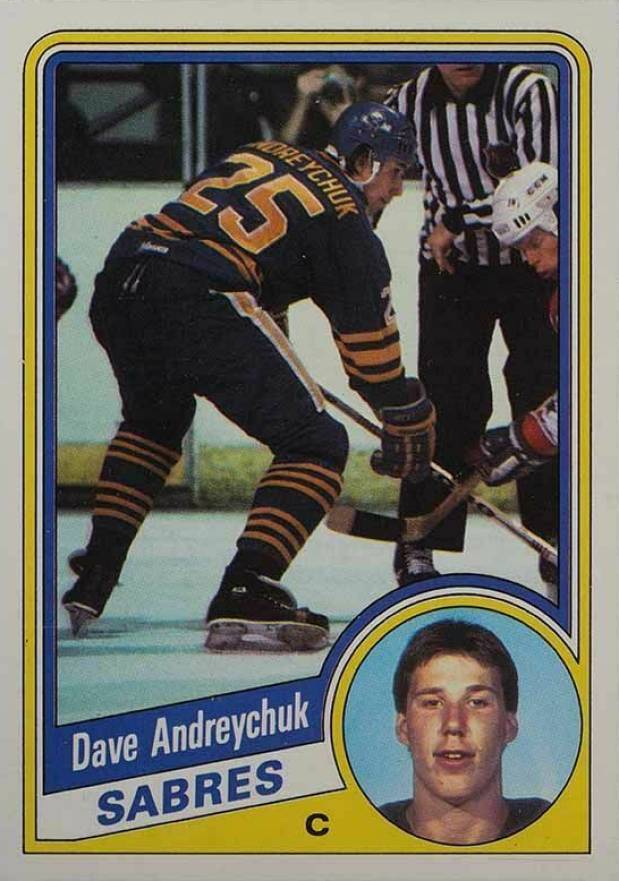 1984 Topps Dave Andreychuk #13 Hockey Card