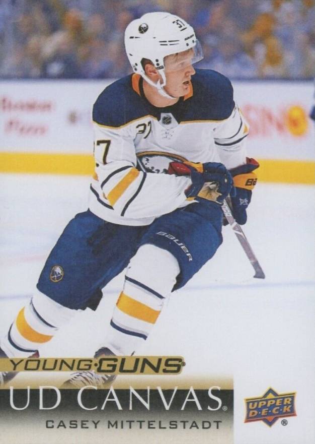 2018 Upper Deck Canvas Casey Mittelstadt #C103 Hockey Card