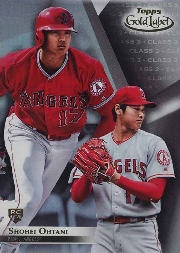 2018 Topps Gold Label  Shohei Ohtani #17 Baseball Card