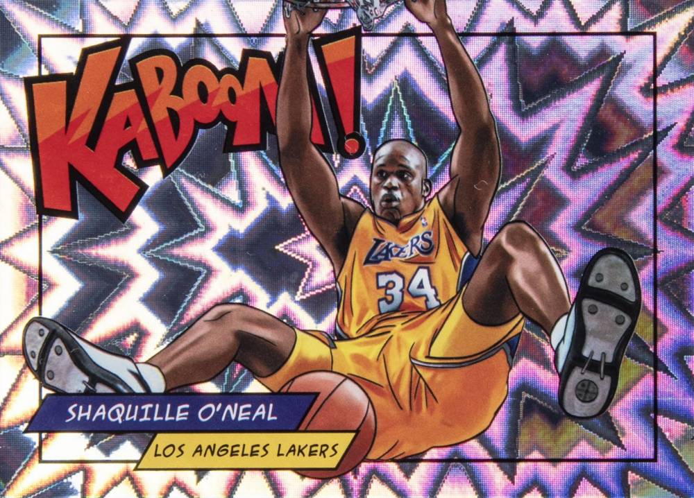 2018 Panini Kaboom Shaquille O'Neal #SO Basketball Card