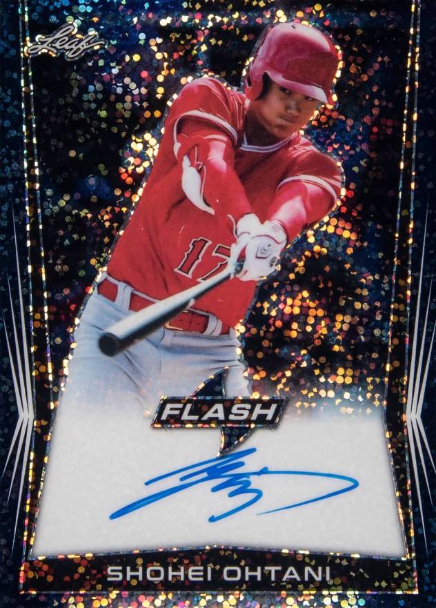 2018 Leaf Flash Autographs Shohei Ohtani #BASO1 Baseball Card