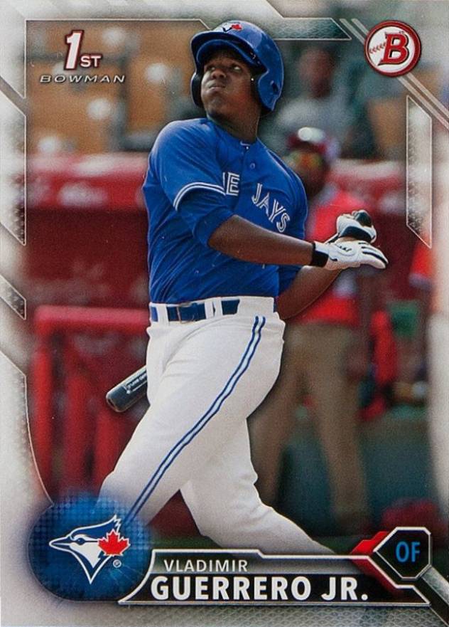 2016 Bowman Prospects Vladimir Guerrero Jr. #BP55 Baseball Card