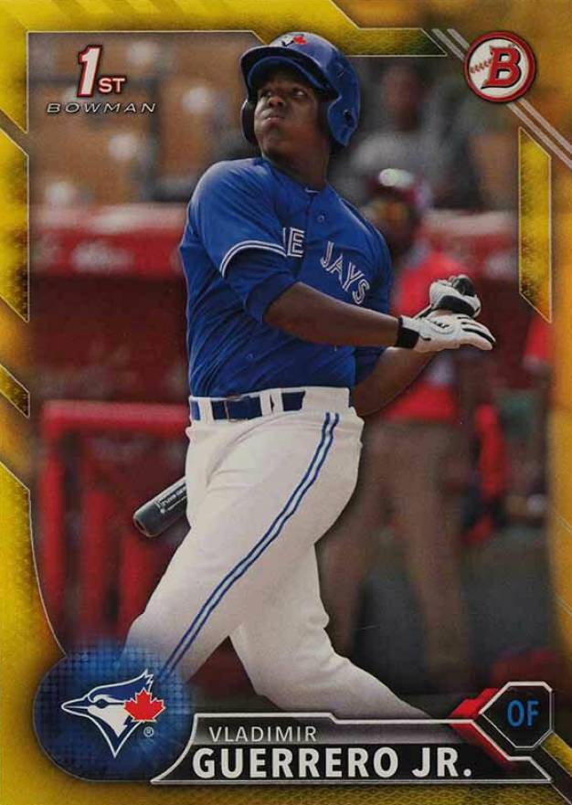 2016 Bowman Prospects Vladimir Guerrero Jr. #BP55 Baseball Card