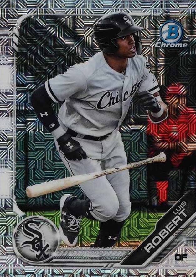 2019 Bowman Mega Box Chrome Luis Robert #44 Baseball Card