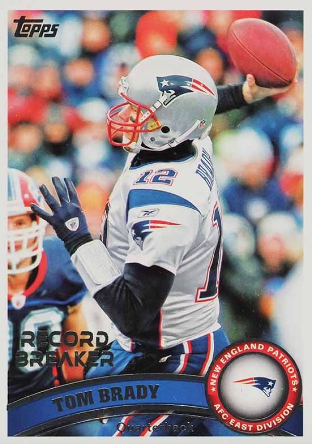 2011 Topps Tom Brady #204 Football Card