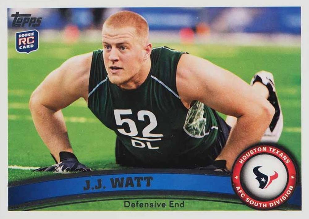 2011 Topps J.J. Watt #331 Football Card