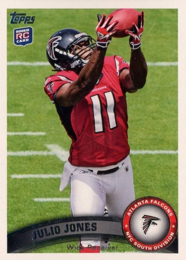 2011 Topps Julio Jones #350 Football Card