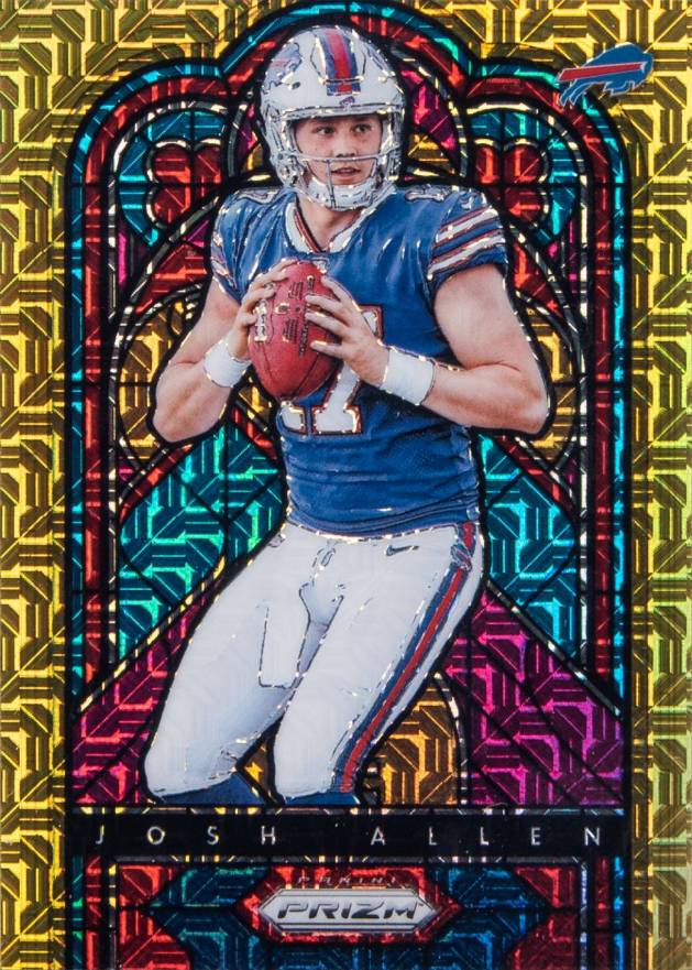 2018 Panini Prizm Stained Glass Josh Allen #SG-8 Football Card