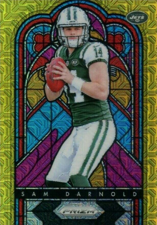 2018 Panini Prizm Stained Glass Sam Darnold #SG-9 Football Card