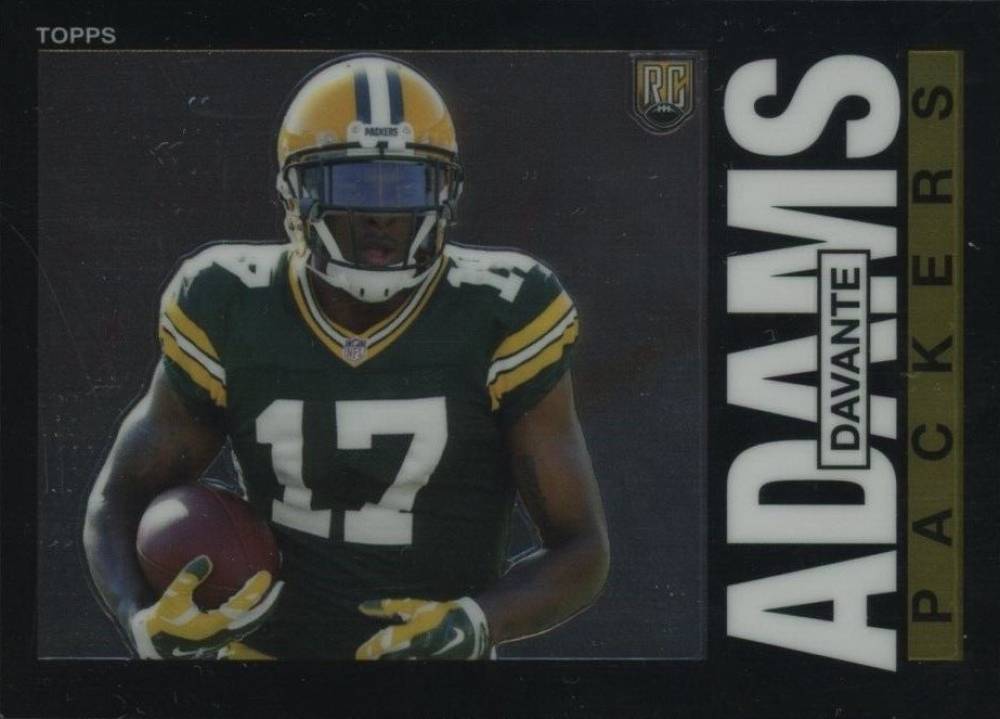 2014 Topps Chrome 1985 Topps Davante Adams #5 Football Card