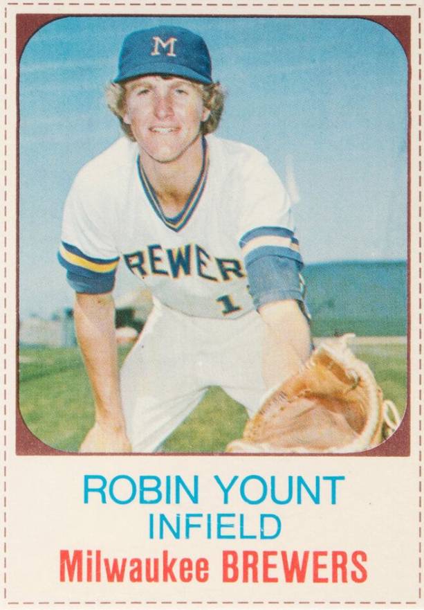 1975 Hostess Robin Yount #80 Baseball Card