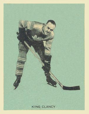 1933 Hamilton Gum King Clancy #17 Hockey Card