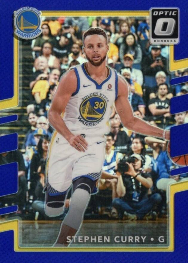 2017 Panini Donruss Optic Stephen Curry #46 Basketball Card