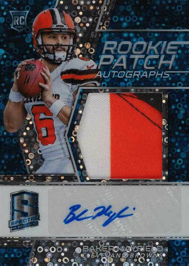 2018 Panini Spectra Baker Mayfield #203 Football Card