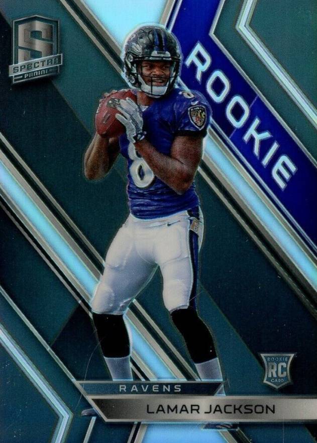 2018 Panini Spectra Lamar Jackson #132 Football Card