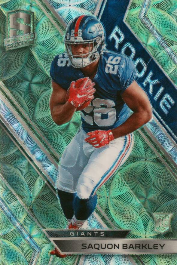 2018 Panini Spectra Saquon Barkley #122 Football Card