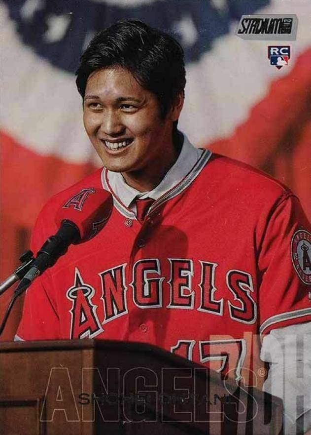 2018 Stadium Club Shohei Ohtani #138 Baseball Card