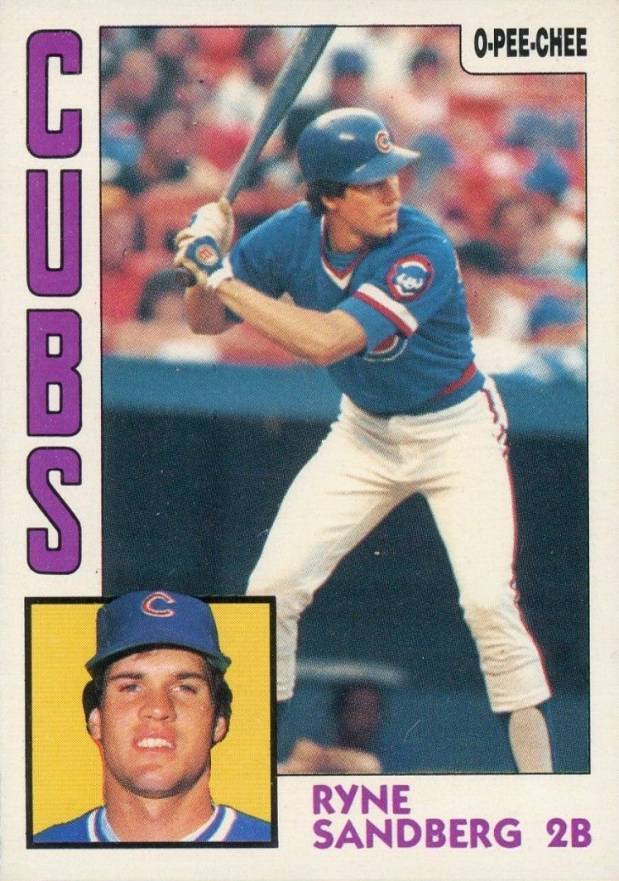 1984 O-Pee-Chee Ryne Sandberg #64 Baseball Card