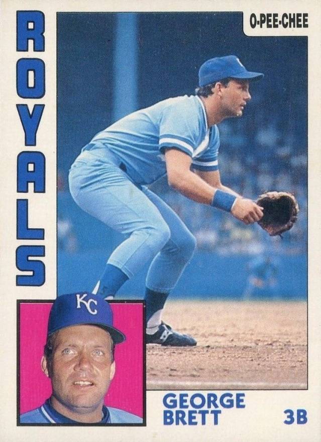 1984 O-Pee-Chee George Brett #212 Baseball Card