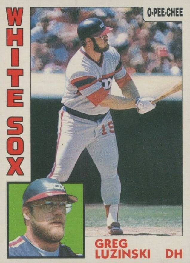 1984 O-Pee-Chee Greg Luzinski #20 Baseball Card