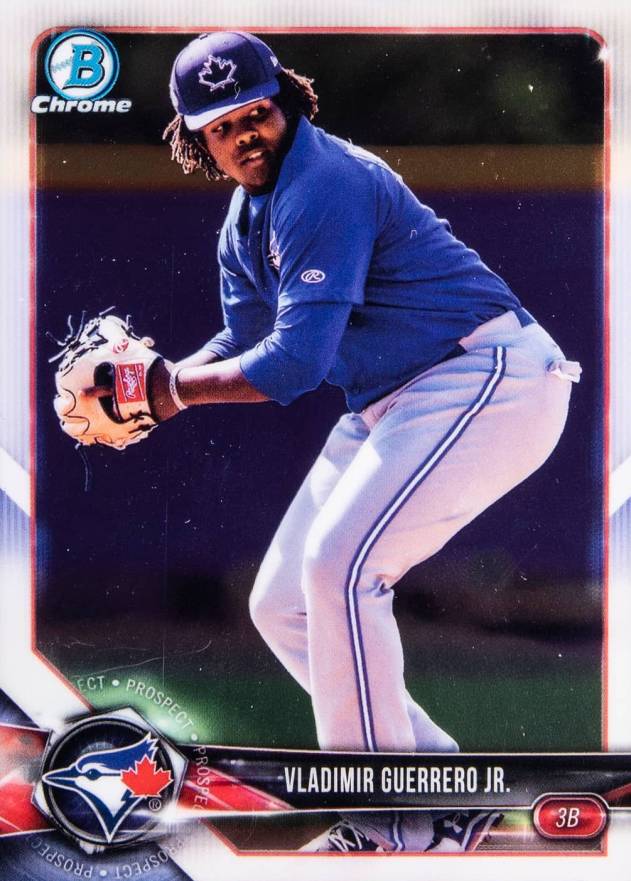 2018 Bowman Chrome Prospects Vladimir Guerrero Jr. #BCP150 Baseball Card