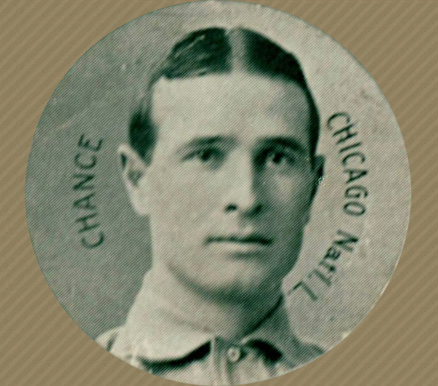 1909 Colgan's Chips Stars of the Diamond Frank Chance # Baseball Card