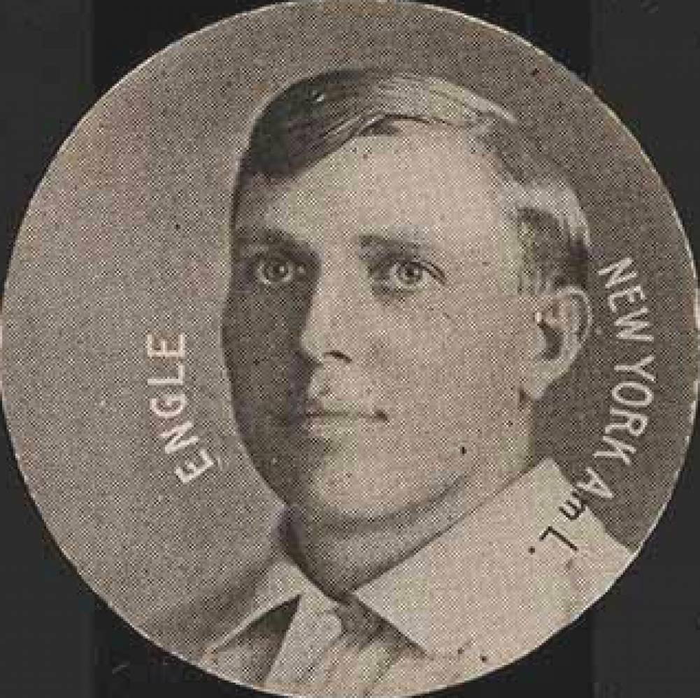 1909 Colgan's Chips Stars of the Diamond Clyde Engle # Baseball Card