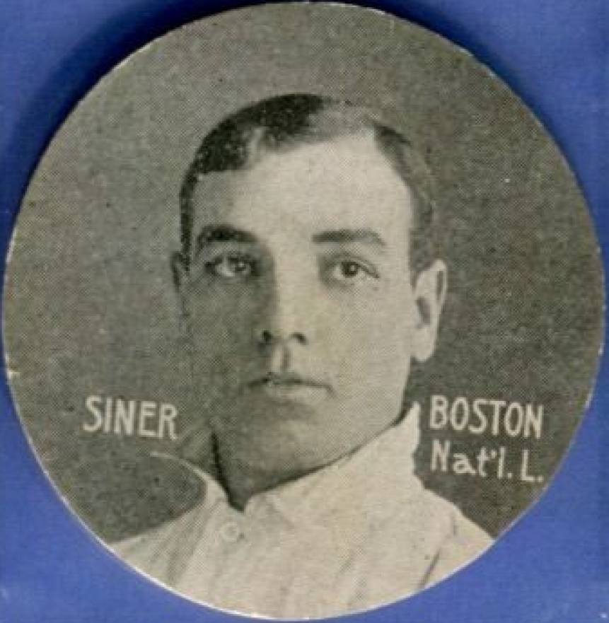 1909 Colgan's Chips Stars of the Diamond Hosea Siner # Baseball Card