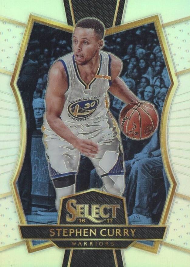 2016 Panini Select Stephen Curry #161 Basketball Card