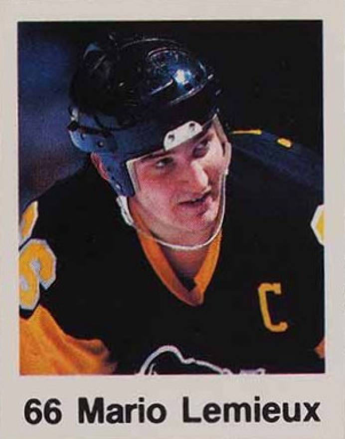 1988 Frito-Lay Stickers Mario Lemieux # Hockey Card