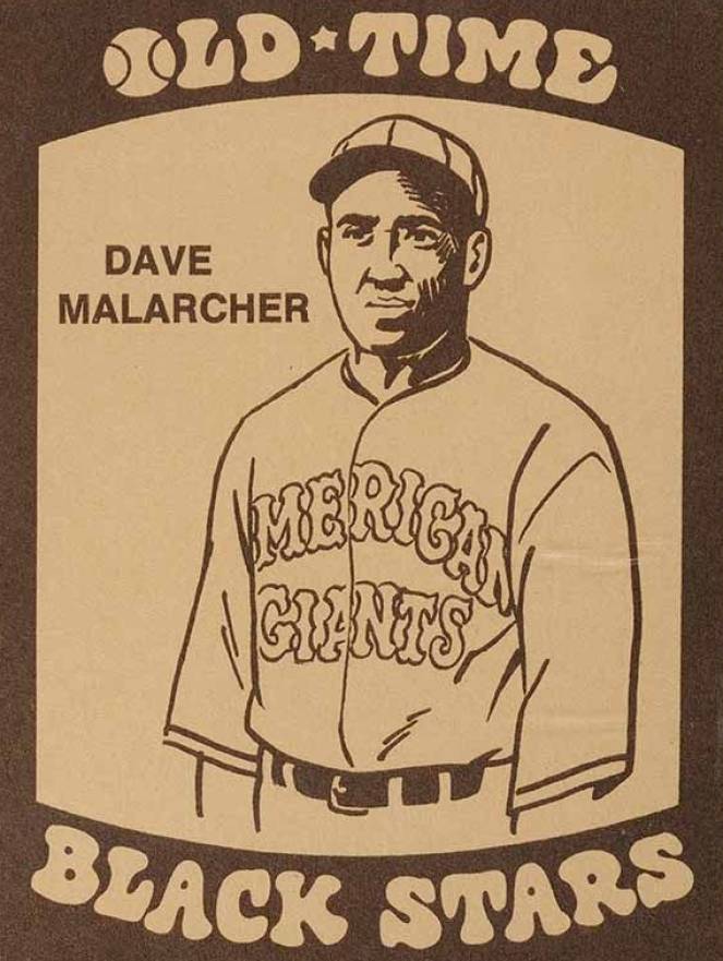 1974 Laughlin Old-Time Black Stars Dave Malarcher #20 Baseball Card