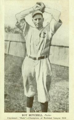 1919 Cincinnati Reds Postcards Roy Mitchell # Baseball Card