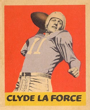 1949 Leaf Clyde LeForce #23 Football Card