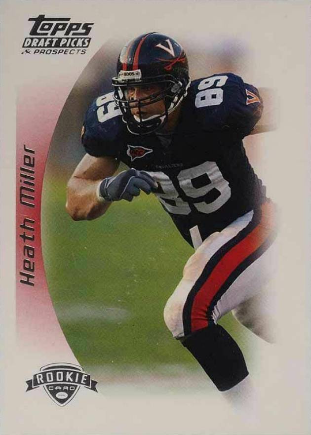 2005 Topps Draft Picks & Prospects Heath Miller #131 Football Card